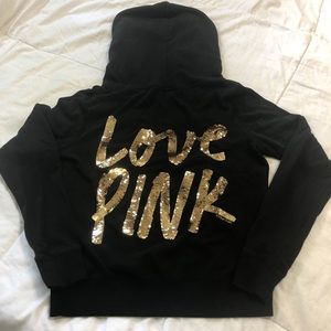 PINK Zip Up Hoodie